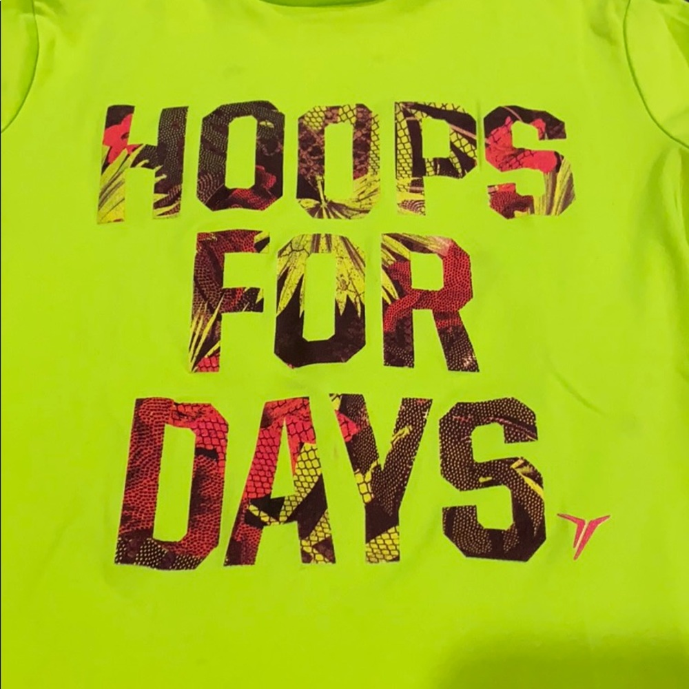 Old Navy active neon hoops for days tee